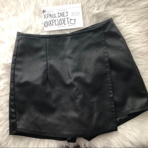 Brandy Melville sample leather skort